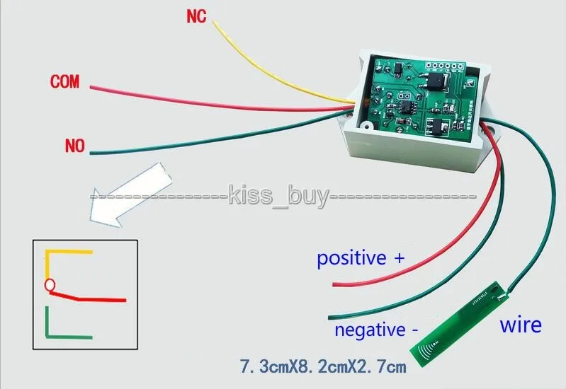 

dc 12v Bluetooth Proximity Switch For Mobile Phone Bluetooth Module with the induction control switch