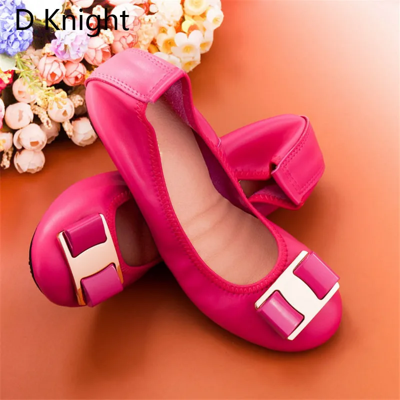 New Spring Summer Slip On Flat Shoes Women Comfortable Gennuine Leather Ballet Shoes Female Casual Flats Woman Loafers Big Size (6)