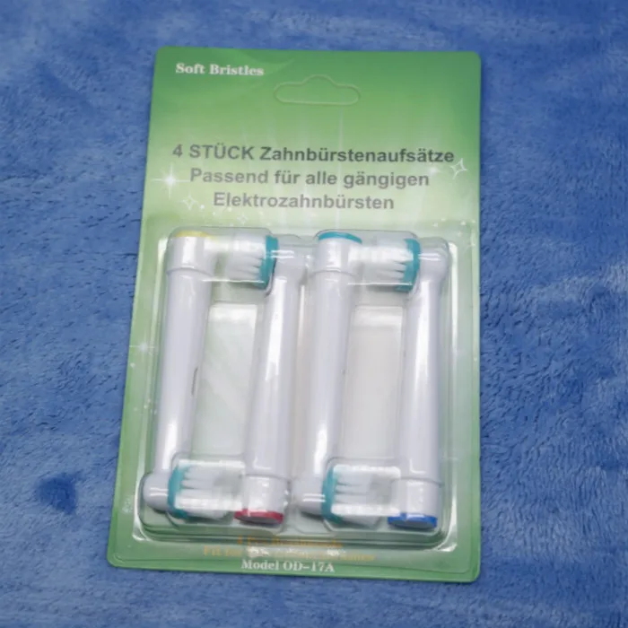 4pcs/set Electric Toothbrush Heads Replacement Generic For Oral-B OD-17A Professional Care For Ortho Braces Teeth Clean Tools 4pcs/set Electric Toothbrush Heads Replacement Generic For Oral-B OD-17A Professional Care For Ortho Braces Teeth Clean Tools