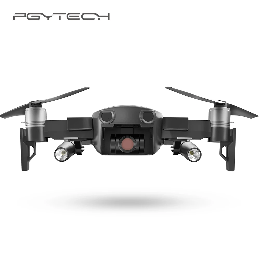 PGYTECH Mavic светодио дный Air светодиодные аксессуары Портативный Ночной светодио дный полет светодиодный свет комплект освещения для DJI Mavic Air Drone аксессуары