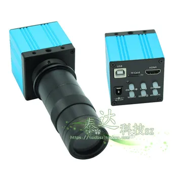 

HD HDMI/USB 14 million pixel industrial microscope camera +130 times the lens HDMI HD interface