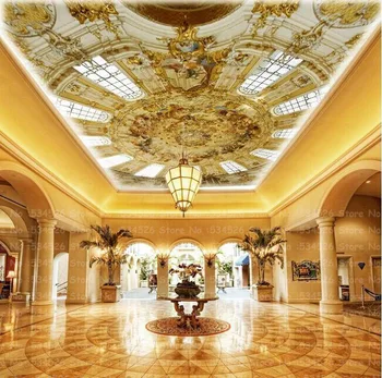 

3d Mural novelty households wall paper for celling wallpaper background homedecoration