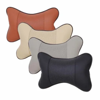 

2X Car Headrest Neck pillow seat cushion For Nissan Teana X-Trail Qashqai Livina Tiida Sunny March Murano Geniss Accessories