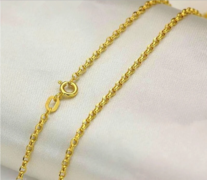 Authentic Solid Yellow Gold Chain 