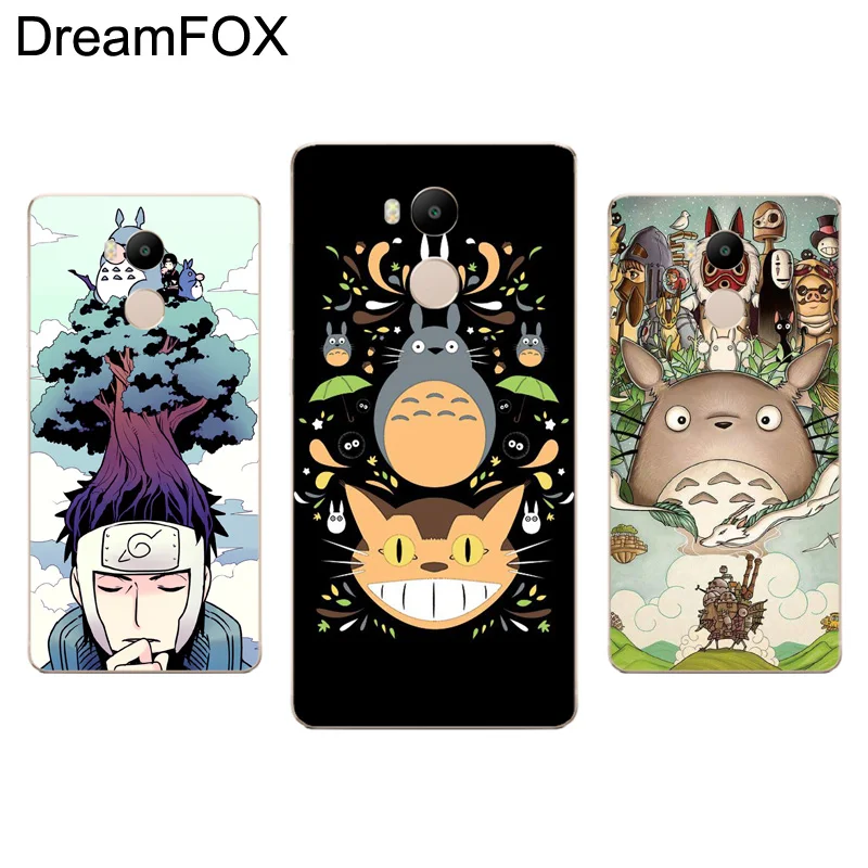 DREAMFOX L360 сосед Тоторо комикс Мягкий ТПУ силиконовый чехол для Xiaomi Redmi Note 3 4 5 Plus 3S 4A 4X