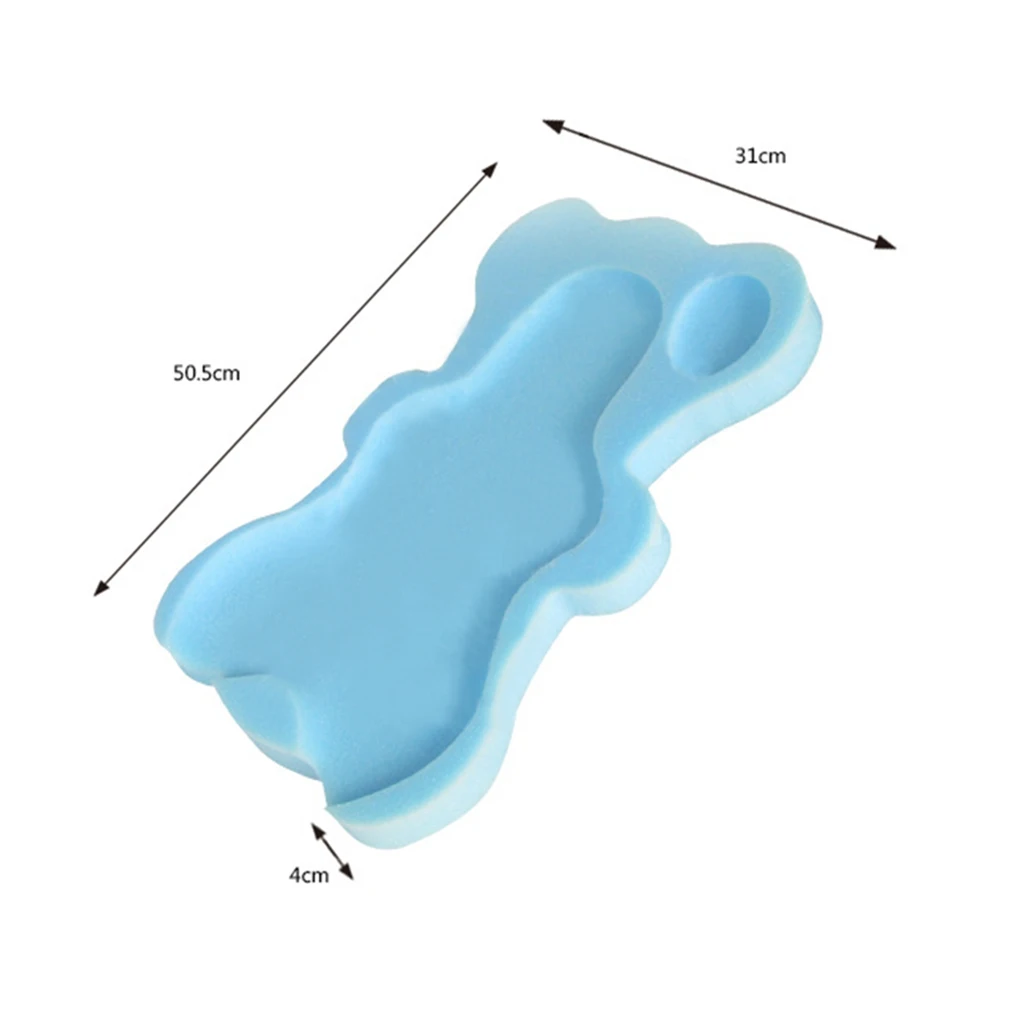 Горячая Распродажа, 1 шт. губка, детский коврик для ванной, нескользящий губчатый коврик, Противоскользящий коврик для ванной, коврик для ванной для новорожденных, сиденье для ухода за ребенком