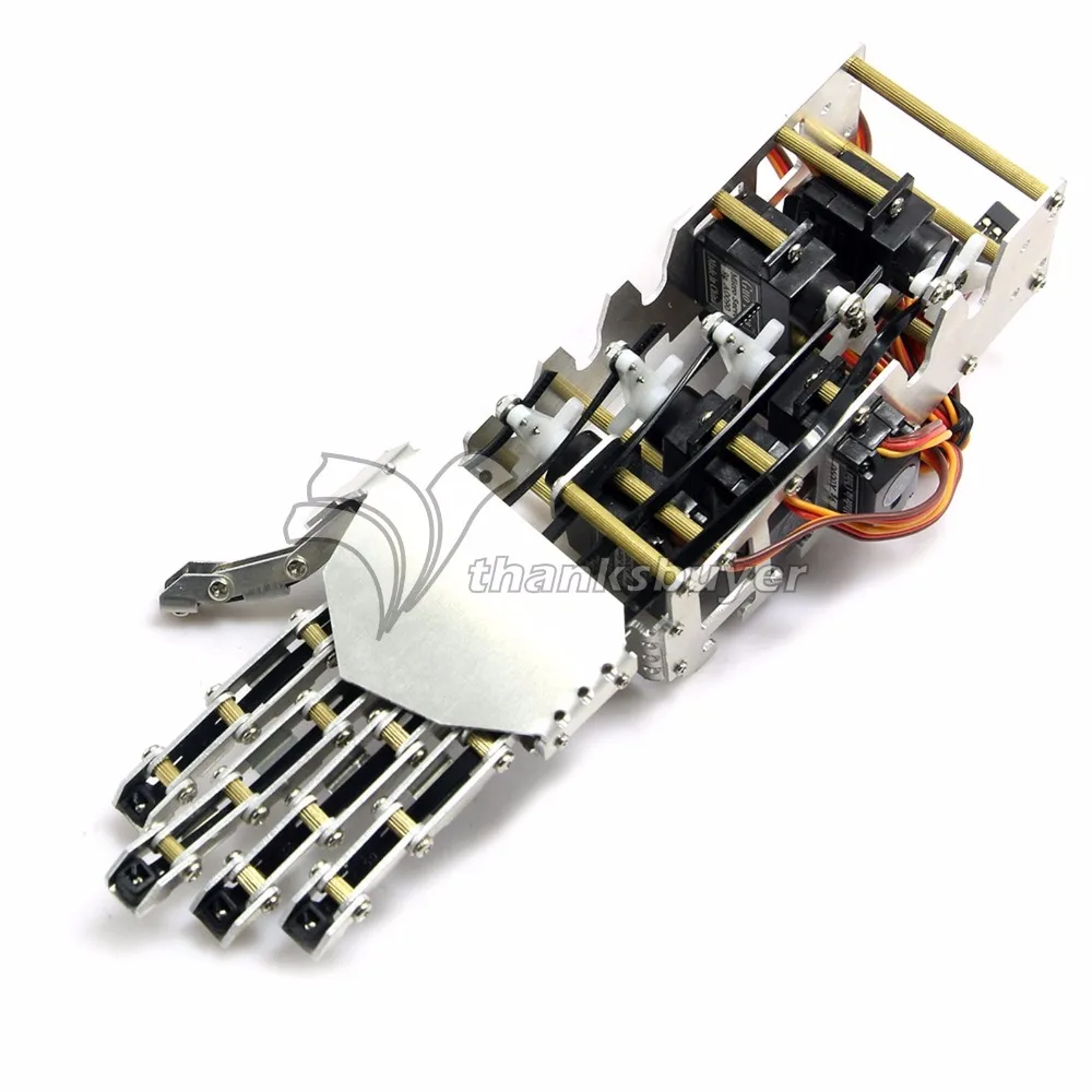 Металлический Манипулятор рука Левая+ правая рука с сервоприводы для робота DIY