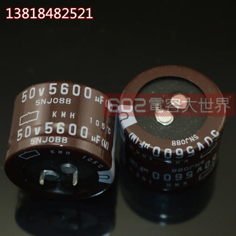 japão nippon capacitor eletrolítico 50v5600uf kmm 105 35*30 5600uf 50v frete grátis