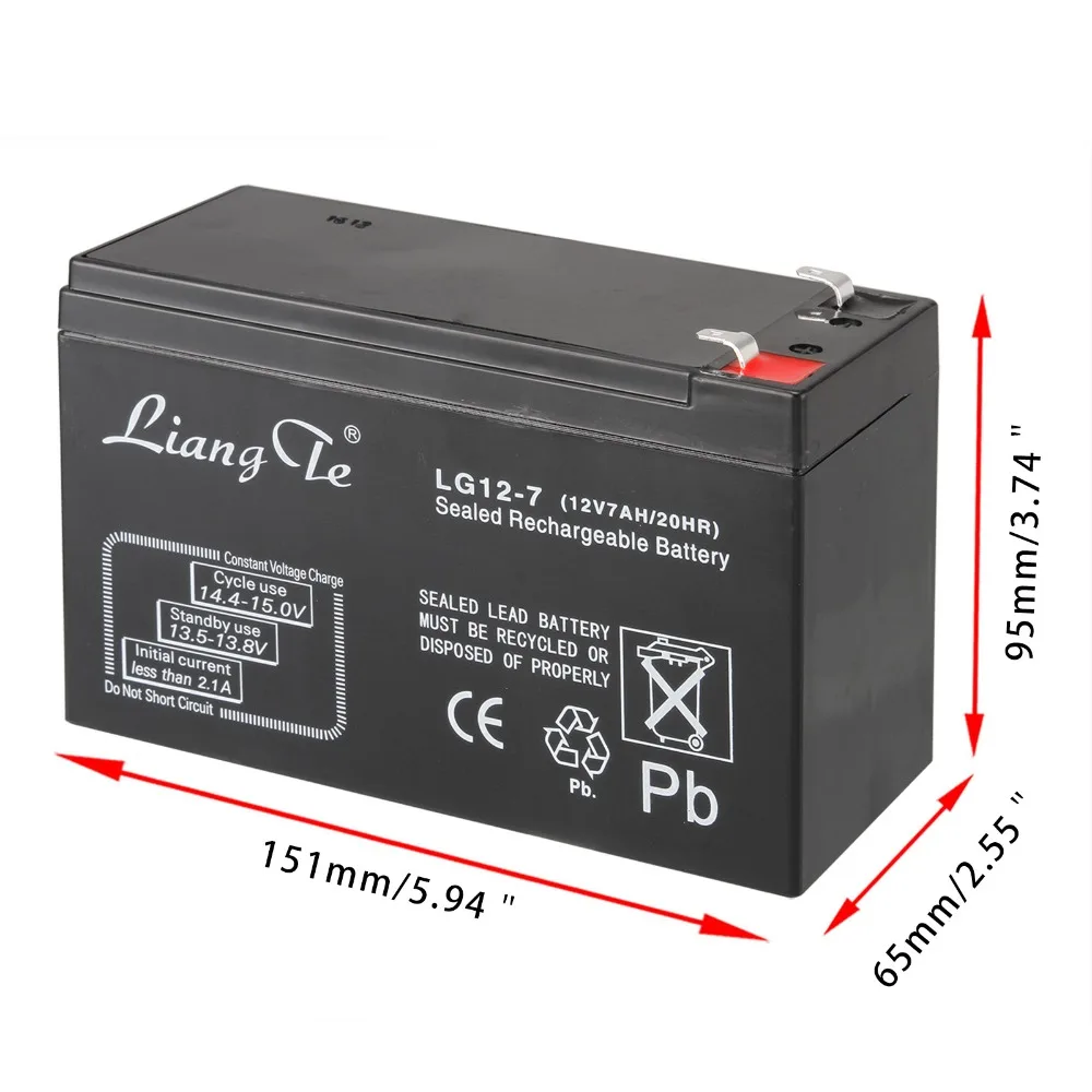 Аккумулятор 12v7ah 1
