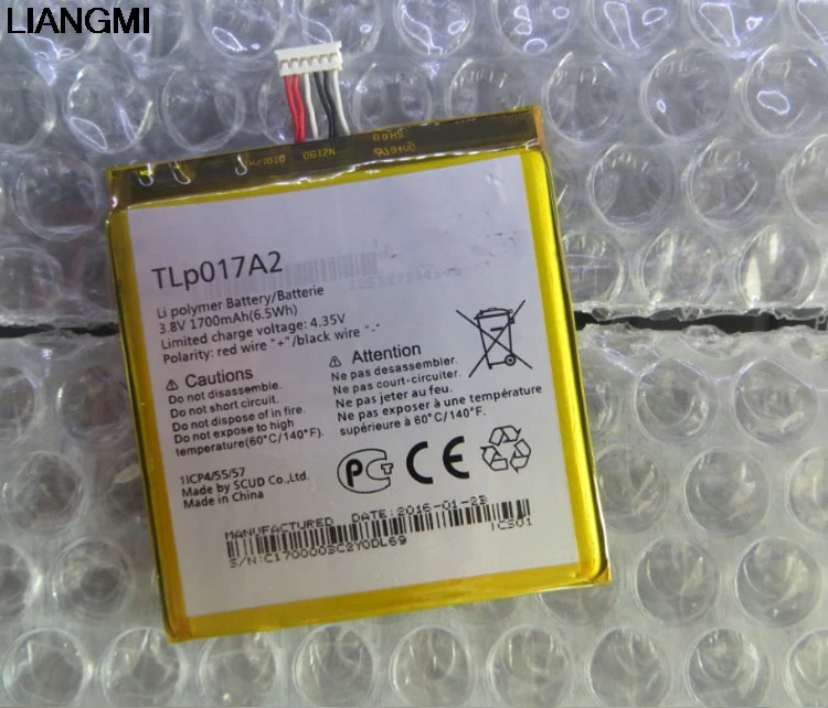 

High Quality TLp017A2 Battery For Alcatel Onetouch Idol 2 Mini L OT 6016A 6016D 6016X 6014X Battery 1700mAh With Tools for gift
