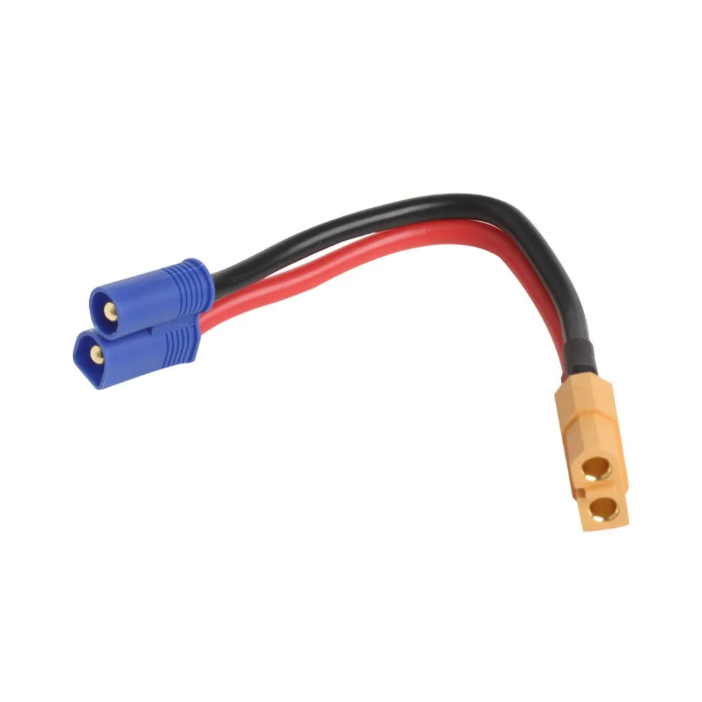 

2018 NEW For RC Lipo Battery EC2 Male Banana Connector To XT60 Plug Female Wire Adapter