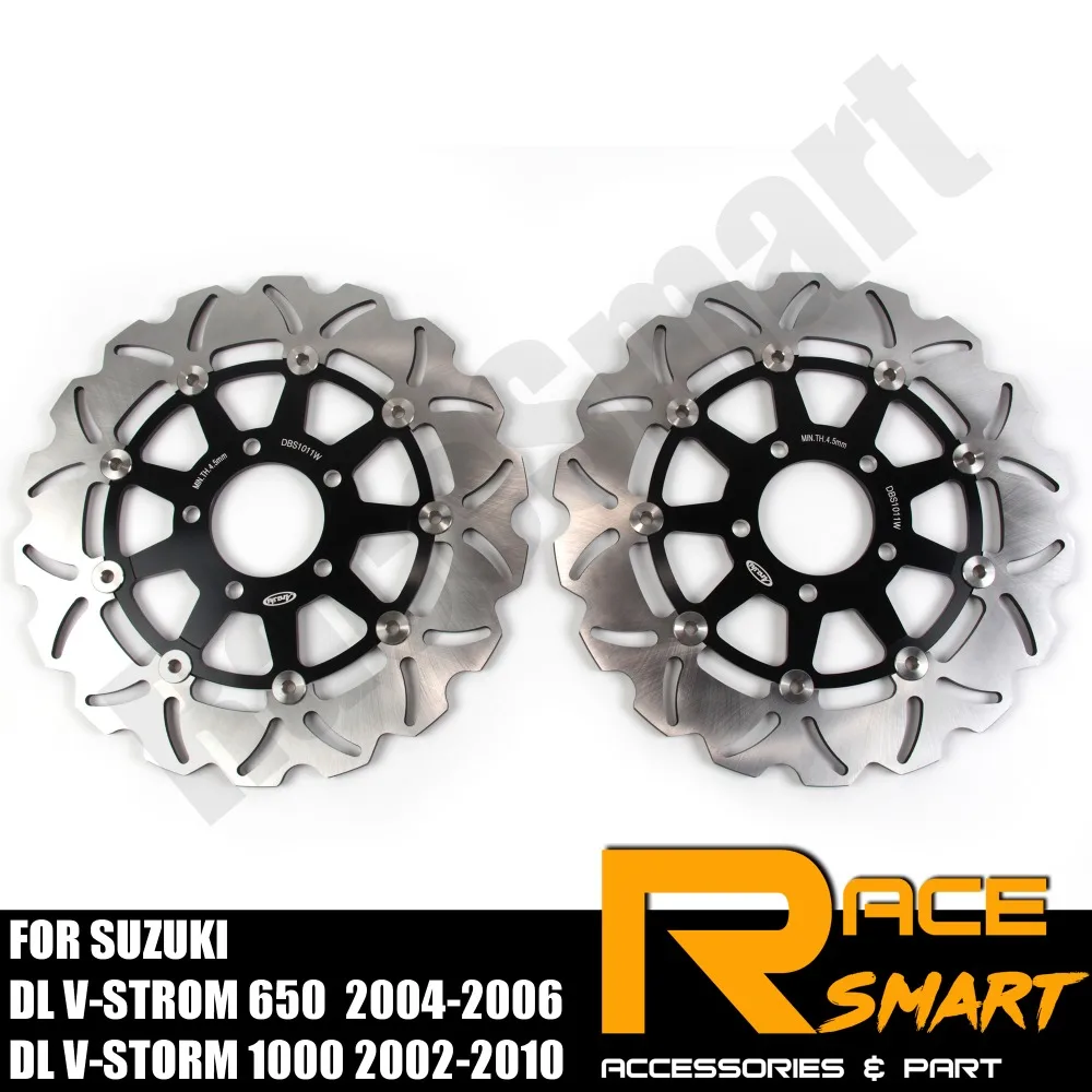 

Motorcycle Front Brake Disks Discs Brake Rotors For SUZUKI DL V-STROM 650 2004 2005 2006 DLV-STROM650 DLV-STROM-650 1000 02 - 10