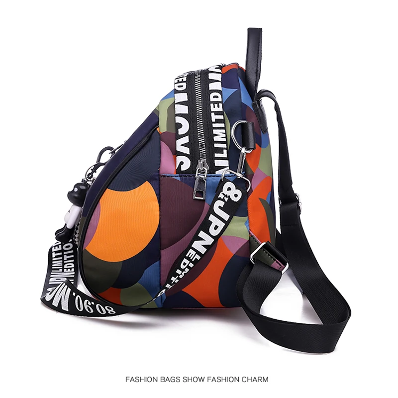  New Multifunction Backpack Women Waterproof Oxford Bagpack Female Anti Theft Backpack Schoolbag for - 32977363962