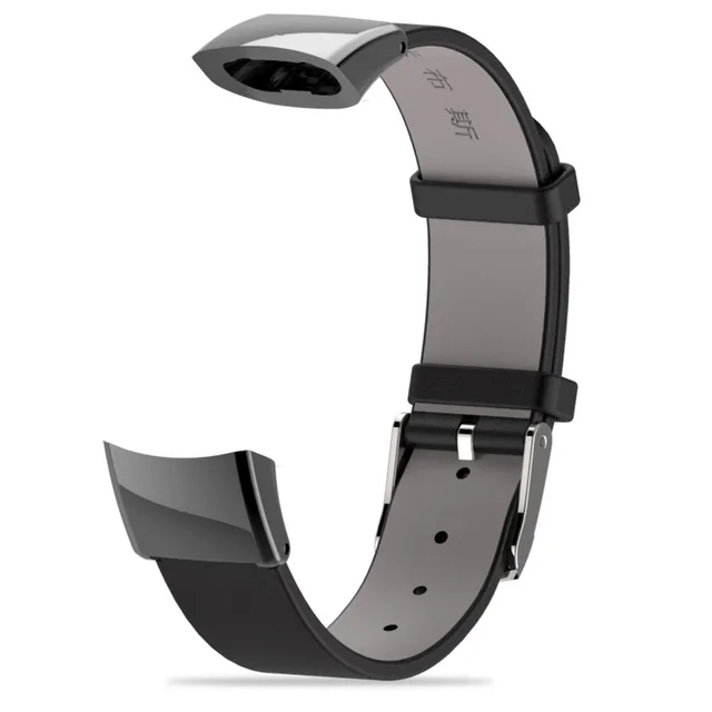 Mijobs ремешок из натуральной кожи для huawei Honor Band 3 ремешок для часов Браслет замена для Honor Band 3 ремешок, умный Браслет - Цвет: black 1