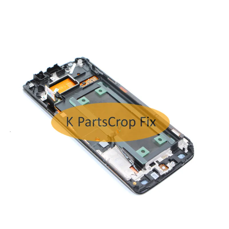 5.1для samsung Galaxy S6 Edge lcd G925 G925F SM-G925F дисплей кодирующий преобразователь сенсорного экрана в сборе с рамкой для samsung S6 Edge lcd