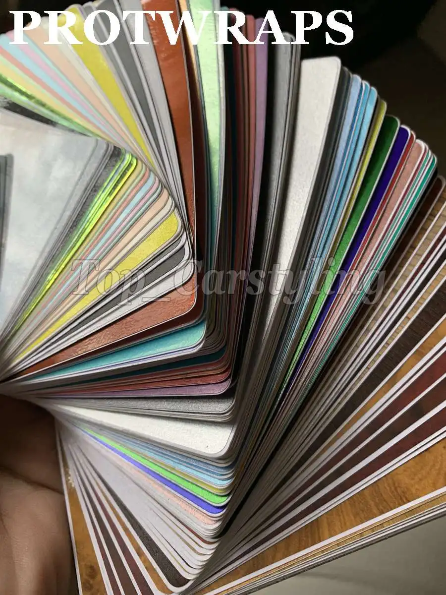 KM PROTWRAPS COLOR CAR WRAP SAMPLE SWATCH BOOKLET  (7)