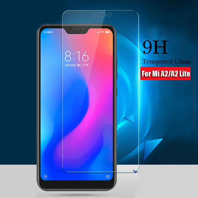 Nicotd For Xiaomi Mi A2 Lite Screen Protector Tempered Glass For Xiaomi Mi A2 A1 Glass Phone Film For Xiaomi Mi 6 Glass film  (8)
