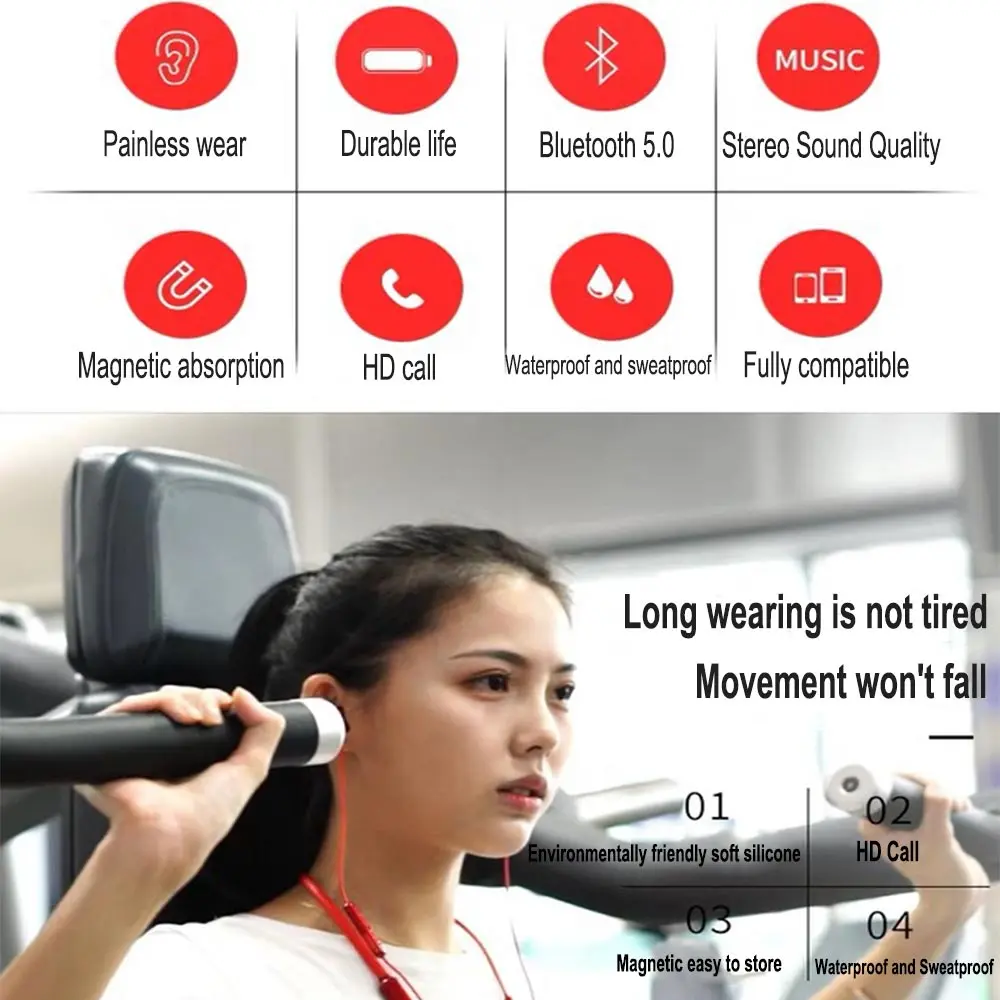 Беспроводные наушники вкладыши Bluetooth 5 0 с микрофоном для iPhone Android iOS|Наушники и