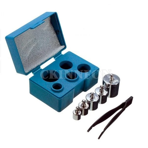 

DHL 50set Precision Calibration Weight Digital Scale Set Kit with Tweezers For Weight Scale Tools
