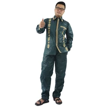 MD africa men bazin riche suits dashiki tops and pant 2 pieces set african long sleeves shirt mens african traditional clothing MD africa men bazin riche suits dashiki tops and pant 2 pieces set african long sleeves shirt mens african traditional clothing