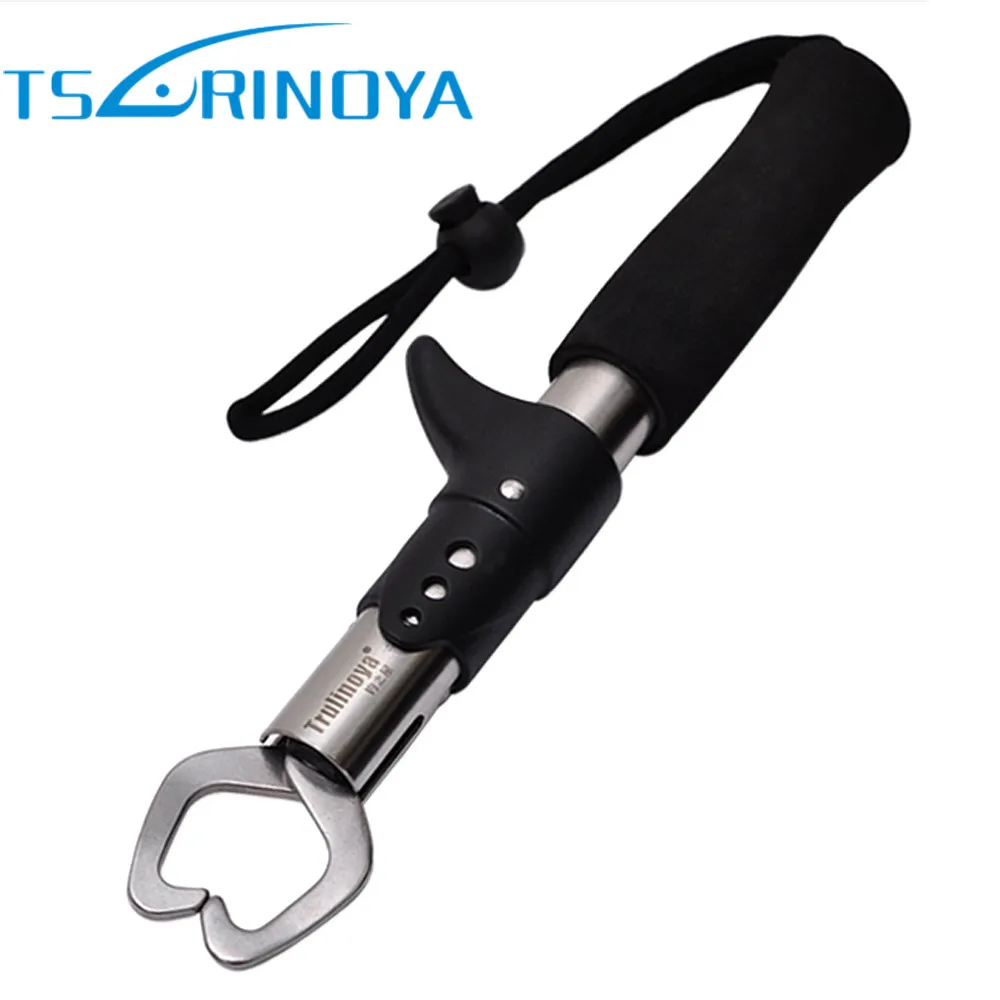 

TSURINOYA Portable Fish Lip Stainless Steel 20cm 145g Grabber Fishing Pliers Fish Controller Tool Grip Clip Pescaria Acessorios