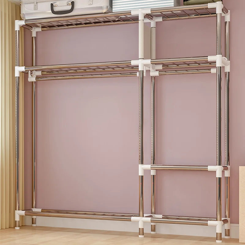 Multifunctional non-woven storage wardrobe locker, folding portable cloth wardrobe dust cover home furniture Multifunctional non-woven storage wardrobe locker, folding portable cloth wardrobe dust cover home furniture
