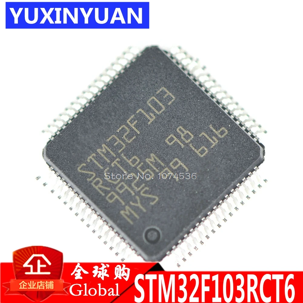 STM32F103RCT6 STM32F103 poprawki 32-bit mikrokontrolery CORTEXM3 256 k układ pamięci flash QFP 1 sztuk STM32F103RCT6 STM32F103 poprawki 32-bit mikrokontrolery CORTEXM3 256 k układ pamięci flash QFP 1 sztuk