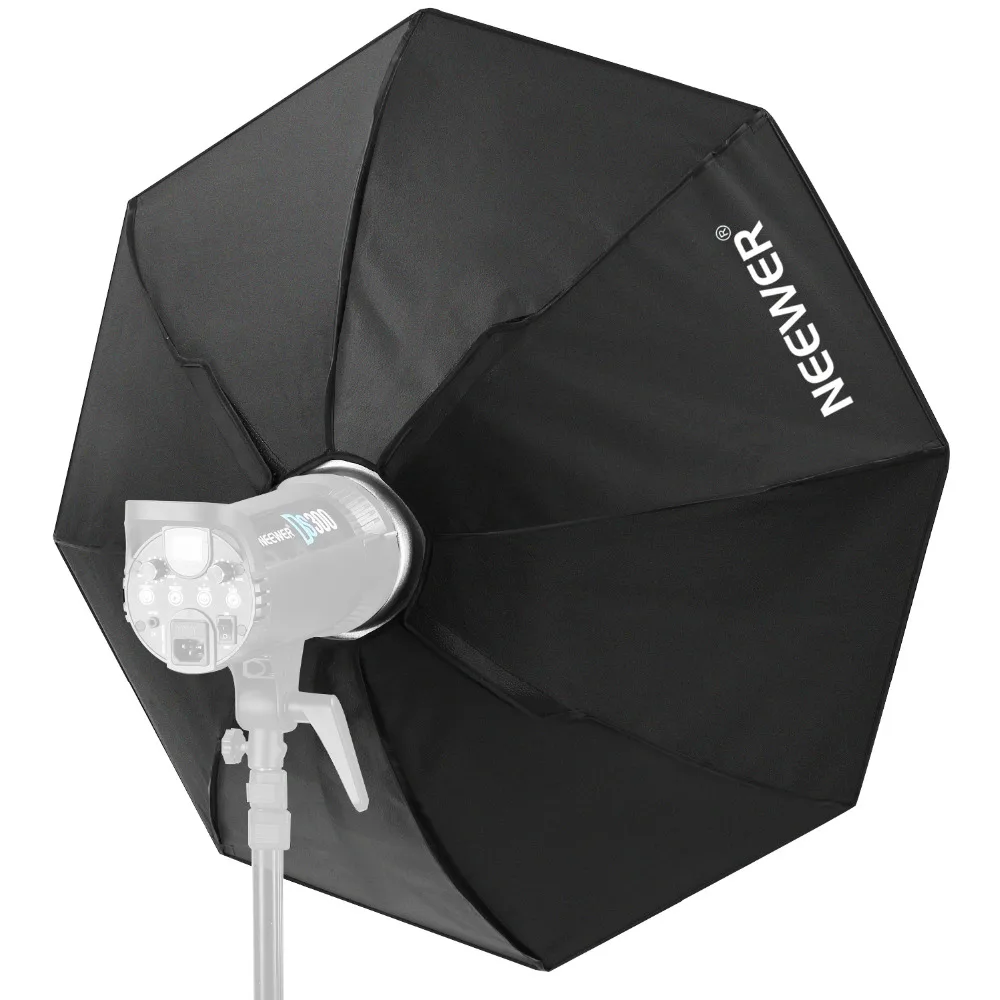 Neewer 3" x 30" 80 см X 80 см Octagon Umbrella Speedlite софтбокс с креплением Bowens для Nikon Canon sony Pentax Olympus