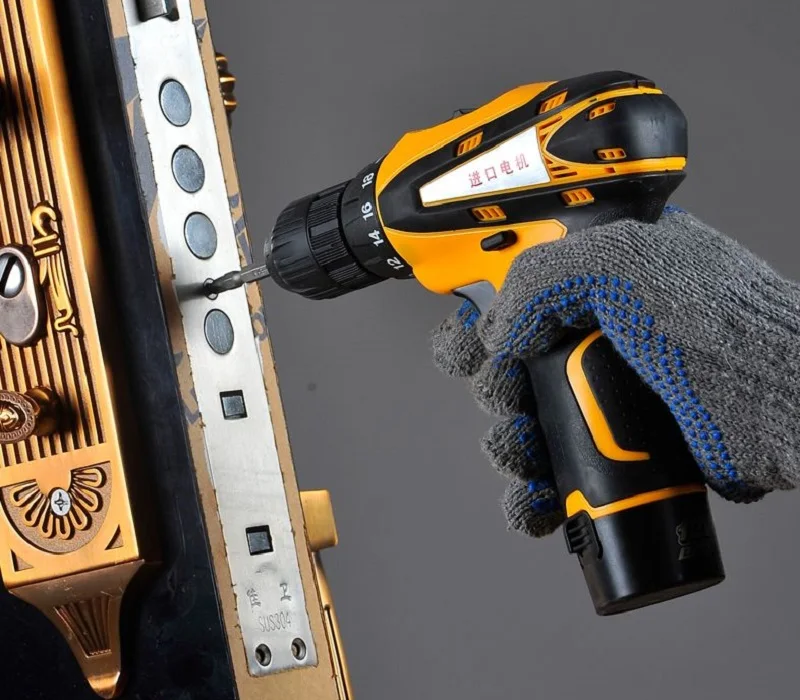 New DC12v Charging Electric drill Cordless screwdriver Power Drill Tool