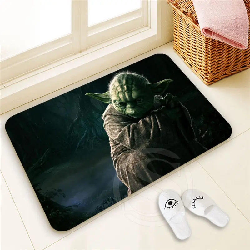 

Personalized Custom star wars Doormat Home Decor 100% Polyester Pattern Door mat Floor Mat foot pad SQ00722-@H0684