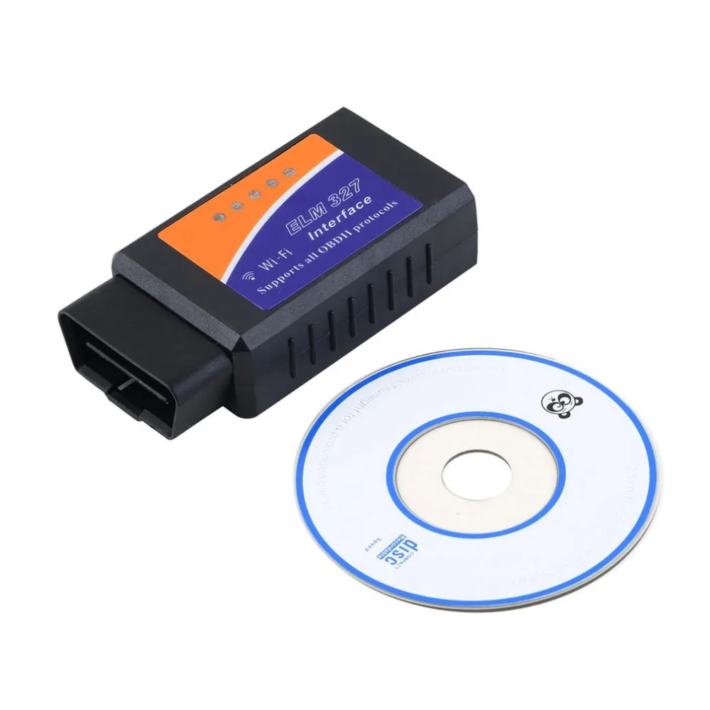 Wi-Fi ELM327 автомобильный диагностический инструмент Bluetooth elm 327 V1.5 OBDII сканер USB кабель ELM327 считыватель кодов mini elm327 для Android/ios