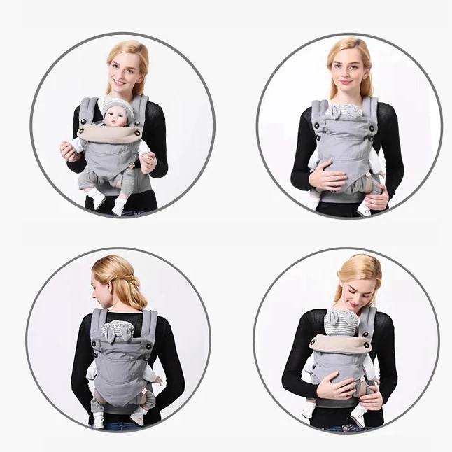 Четыре позиции 360, переноска для младенцев, многофункциональный дышащий рюкзак для младенцев, детская переноска, слинг, подтяжки
