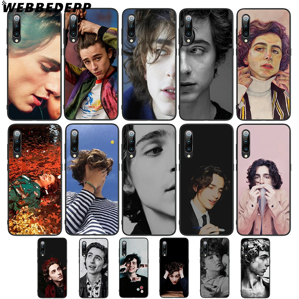 

WEBBEDEPP Timothee Chalamet Soft TPU Case Cover for Xiaomi Redmi GO Note 4 4X 5 6 pro 5A Prime 7 7 Pro
