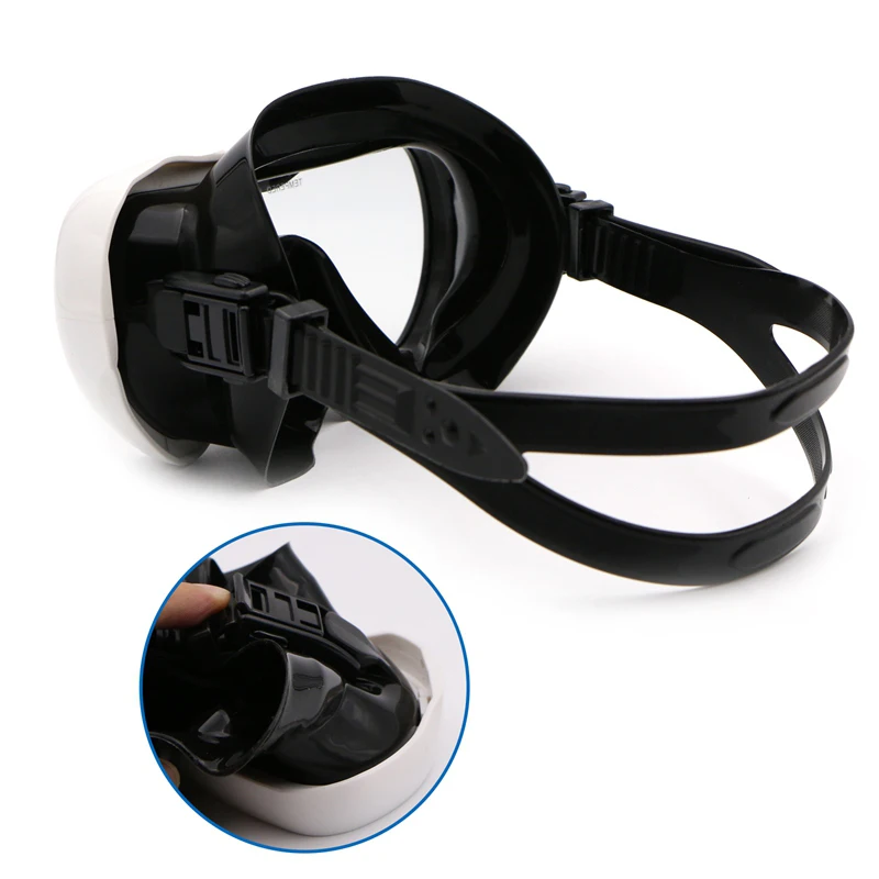 SZX المهنية الغوص مجموعة أنبوب التنفس بقناع الغوص مكافحة الضباب نظارات مجموعة النظارات سيليكون السباحة الصيد معدات الغوص الكبار