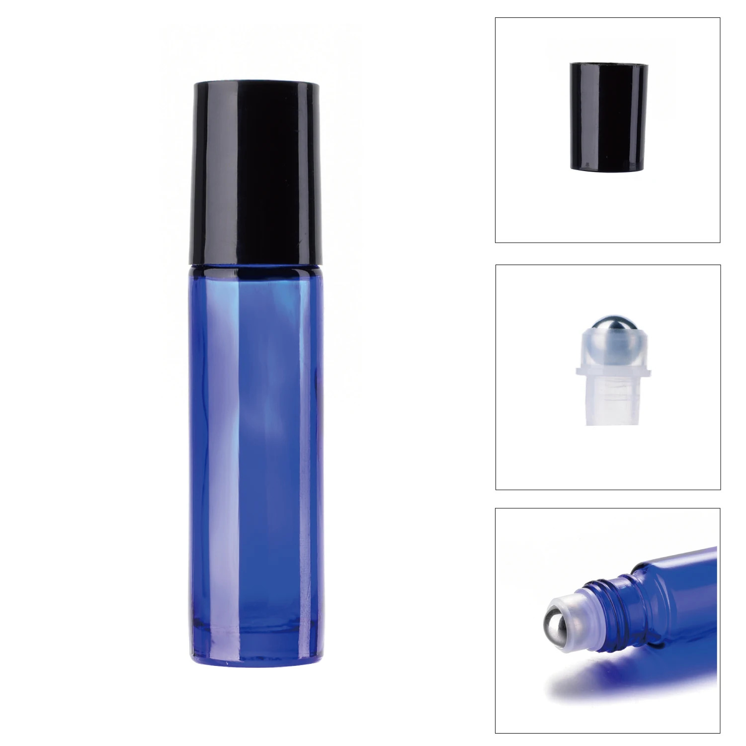 10 мл Стекло Ароматерапия Эфирные масла ролик на многоразовые бутылки Портативный Путешествия косметический контейнер инструменты для макияжа P3