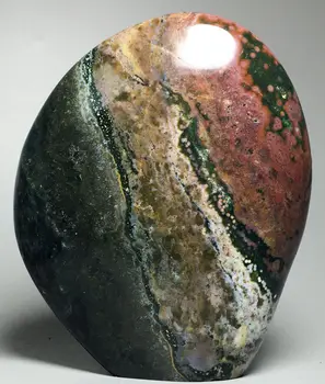 

650g Tchotchkes Raw NATURAL OCEAN JASPER QUARTZ CRYSTAL sphere HEALING christian gifts