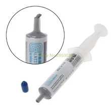 10 шт. соединение силиконовая термальная смазка HY510 5g для Процессор радиатор процессора Вентилятор охлаждения GPU серый Термальность пасты C26