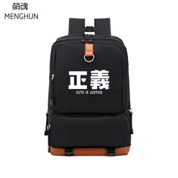 ACG футболка с персонажем Sans одежда высококачественный нейлоновый рюкзак вместительный большой рюкзак для ноутбука 15,6 дюймов Аниме подарок