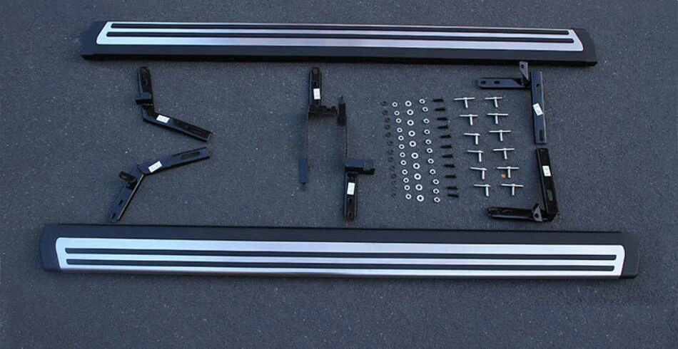 Для Volkswagen VW Tiguan 2013. автомобильные ходовые доски Авто боковой шаг бар педали дизайн Nerf баров