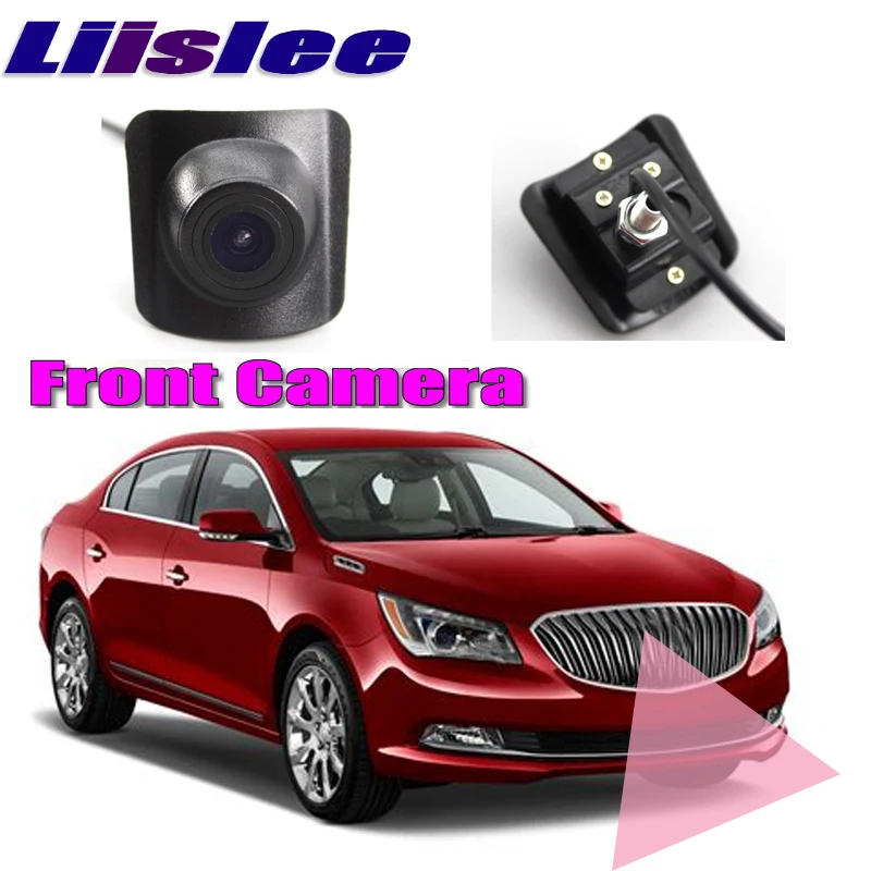 LiisLee Автомобильная фронтальная камера для Buick Lacrosse 2010- 15 слепое пятно области передняя решетка DIY управление вручную канал фронтальная камера