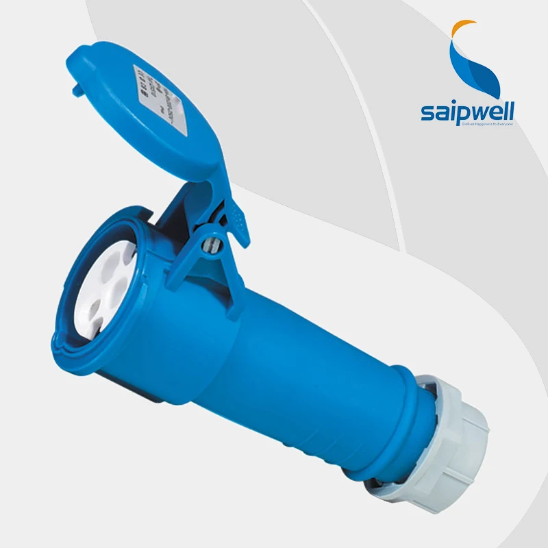 

Wholesale Saipwell 230V 16A female universal electric plug plastic socket mold EN / IEC 60309-2 for industrial uses type SP510