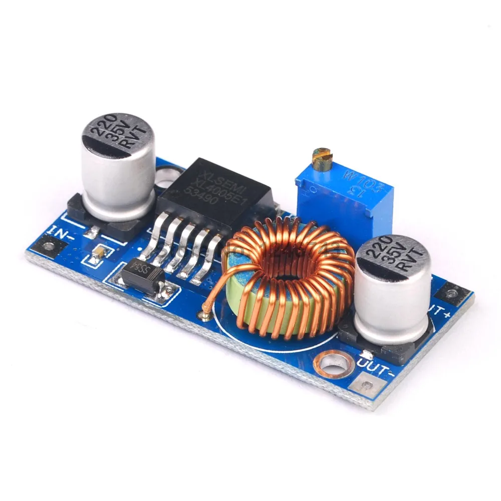 

XL4005 DSN5000 Beyond LM2596 DC-DC adjustable step-down power Supply module ,5A High current,High power