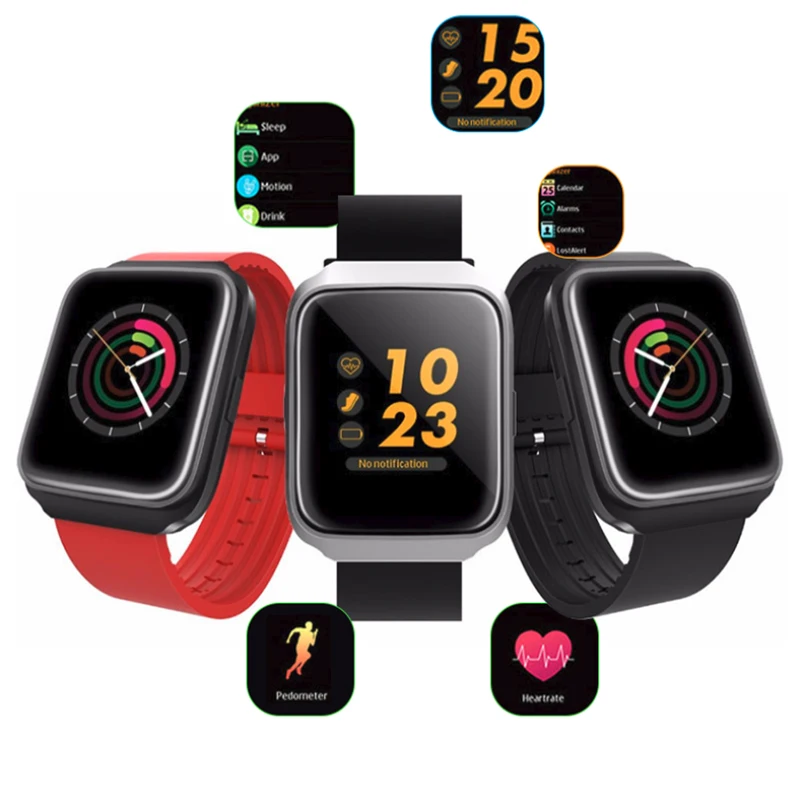 

Gagafeel T40 Plus Heart Rate Blood Pressure Sleep Fitness Tracker Smart Wristwatch Sport Camera Call Color Display Bracelet