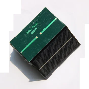 

1.4W 5V Solar Cell Module Polycrystalline DIY Solar Panel Charger For 3.7V Battery System Light 122*77MM Epoxy 10pcs