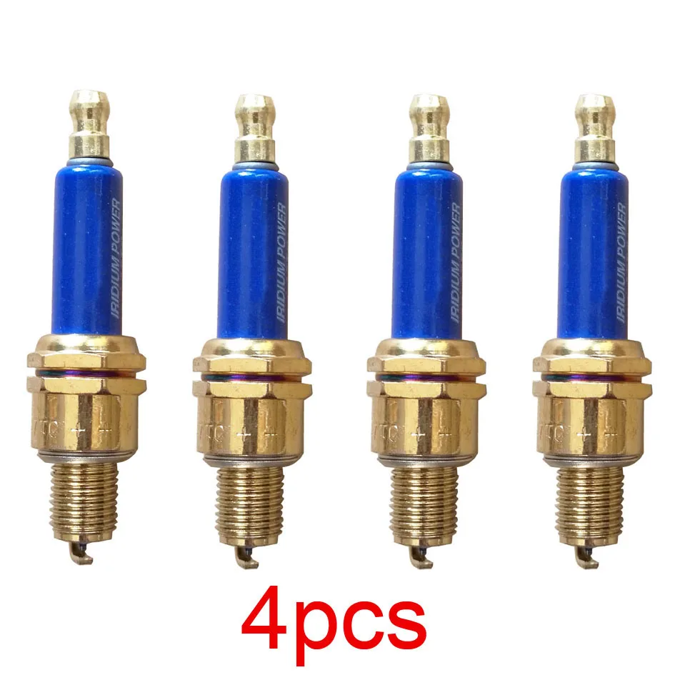 

4PCS Iridium Power A7TC Spark Plug fit for ATV,Dirt bike,Pit bike,Scooter,Motorcycle Go kart Engine.