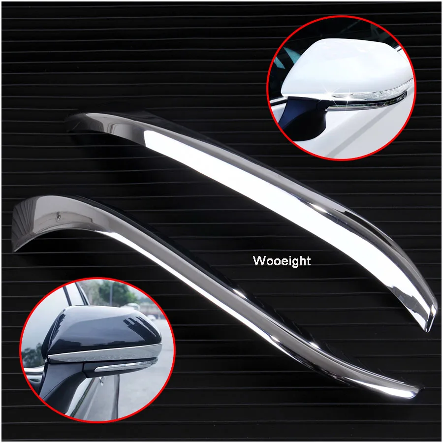 For Toyota Camry 2018 ABS Chrome Door Rearview Side Mirror Cover Trim