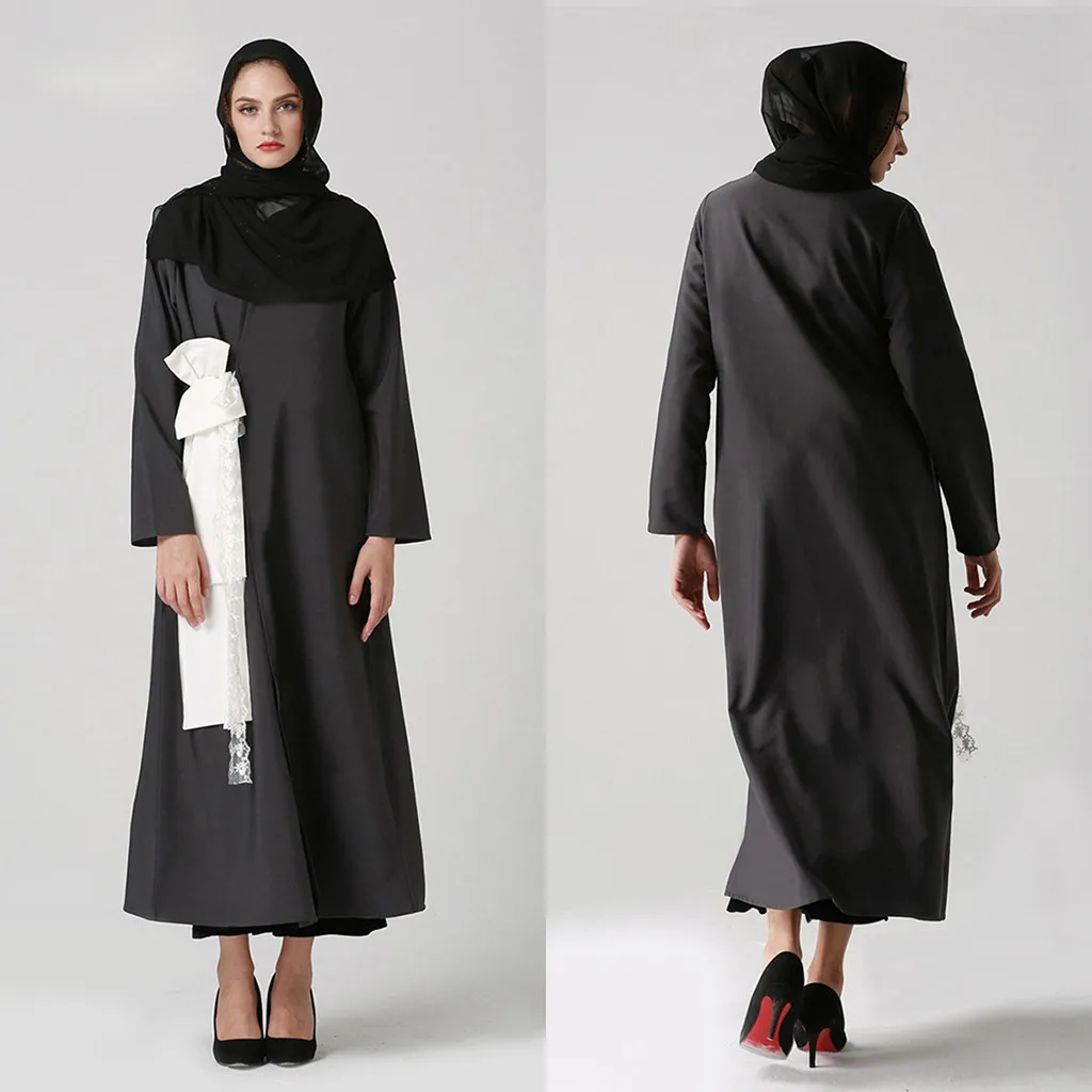 Женское малайзийское Jilbab Djellaba одеяние мусульмане MyBatua abaya с хиджабом Jilbab мусульманская одежда макси мусульманское платье BurqaY58