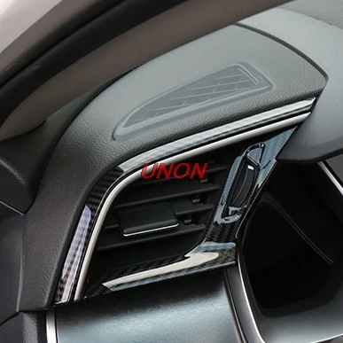 Нержавеющая сталь центральный тире Кондиционер AC Вентиляционное управление рамка крышки наклейки для Honda Civic аксессуары для интерьера