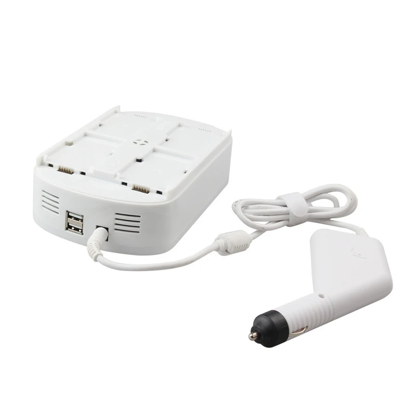 

RCGEEK 7 In 1 Updated Intelligent Multiple Battery Charger Charging Hub With Car Charger Futural Digital jiu7