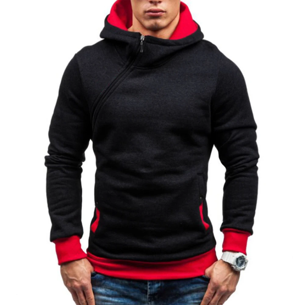2018 модные толстовки мужские Sudaderas Hombre хип хоп s Брендовые однотонные с капюшоном